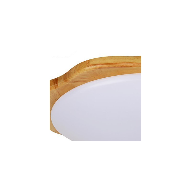 Plafoniera a filo tradizionale/classica in legno e bambù