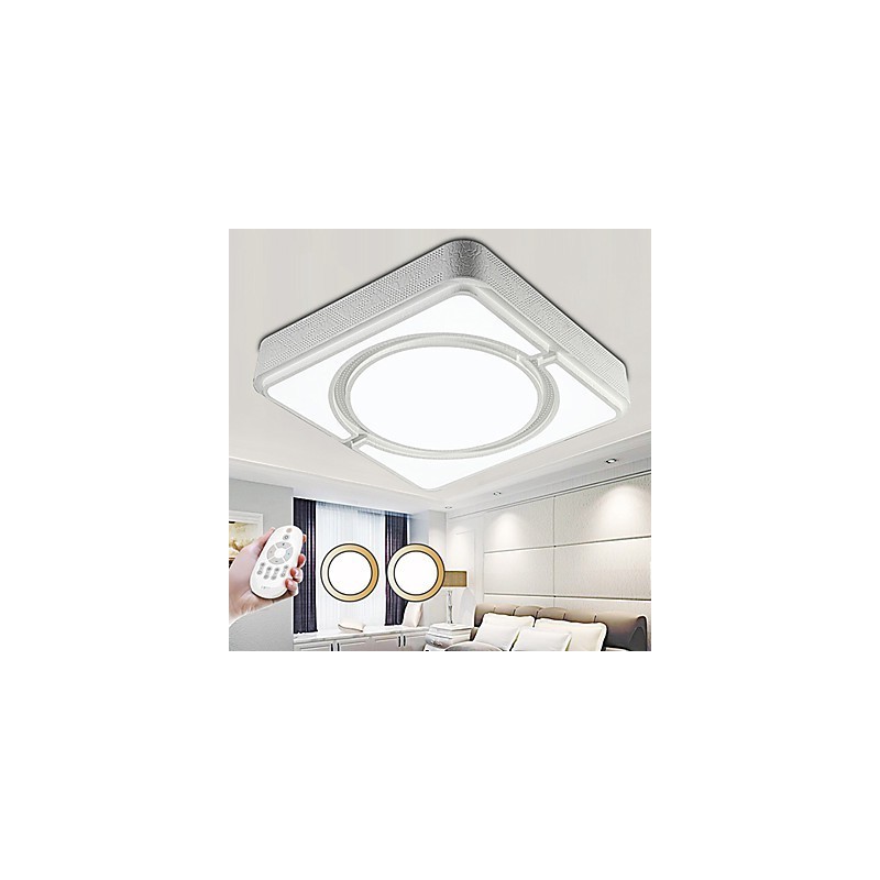 Plafoniera a filo LED moderna in metallo 2 lampadine incluse 50 cm
