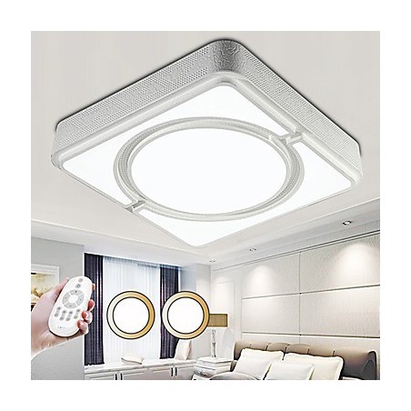 Plafoniera a filo LED moderna in metallo 2 lampadine incluse 50 cm