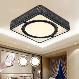 Plafoniera a filo LED moderna in metallo 2 lampadine incluse 50 cm