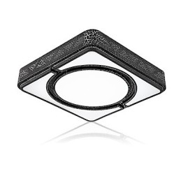 Plafoniera a filo LED moderna in metallo 2 lampadine incluse 50 cm