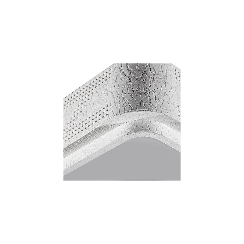 Plafoniera a filo LED moderna in metallo 2 lampadine incluse 50 cm