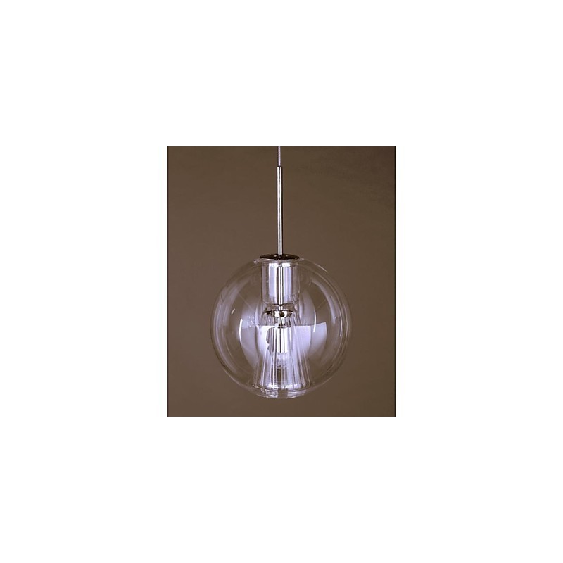 Lampada a sospensione moderna contemporanea tradizionale classica in metallo cromato per bambini, 4 luci