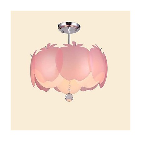 Plafoniera a filo moderna contemporanea in cristallo e metallo, 2 livelli, 41 cm