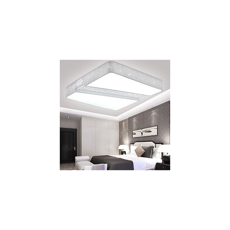 Plafoniera a filo moderna contemporanea in metallo bianco 3 LED