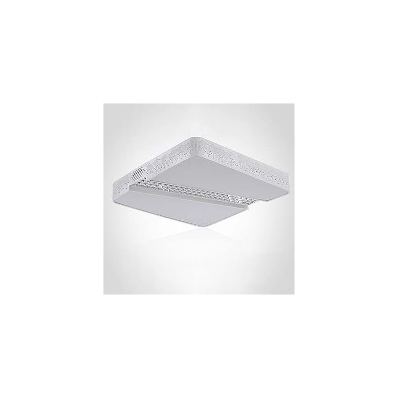 Plafoniera a filo moderna contemporanea in metallo bianco 3 LED