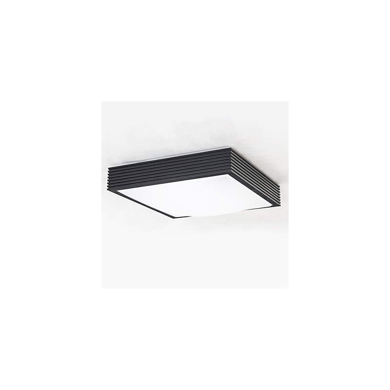 Plafoniera da soffitto moderna a filo con 3 LED integrati, 64 x 43 x 7 cm