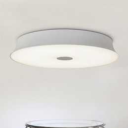 Plafoniera a filo moderna contemporanea in metallo 44 cm LED