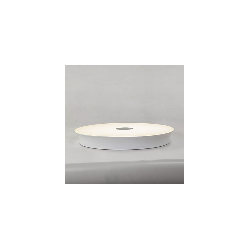 Plafoniera a filo moderna contemporanea in metallo 44 cm LED