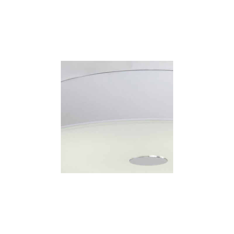 Plafoniera a filo moderna contemporanea in metallo 44 cm LED