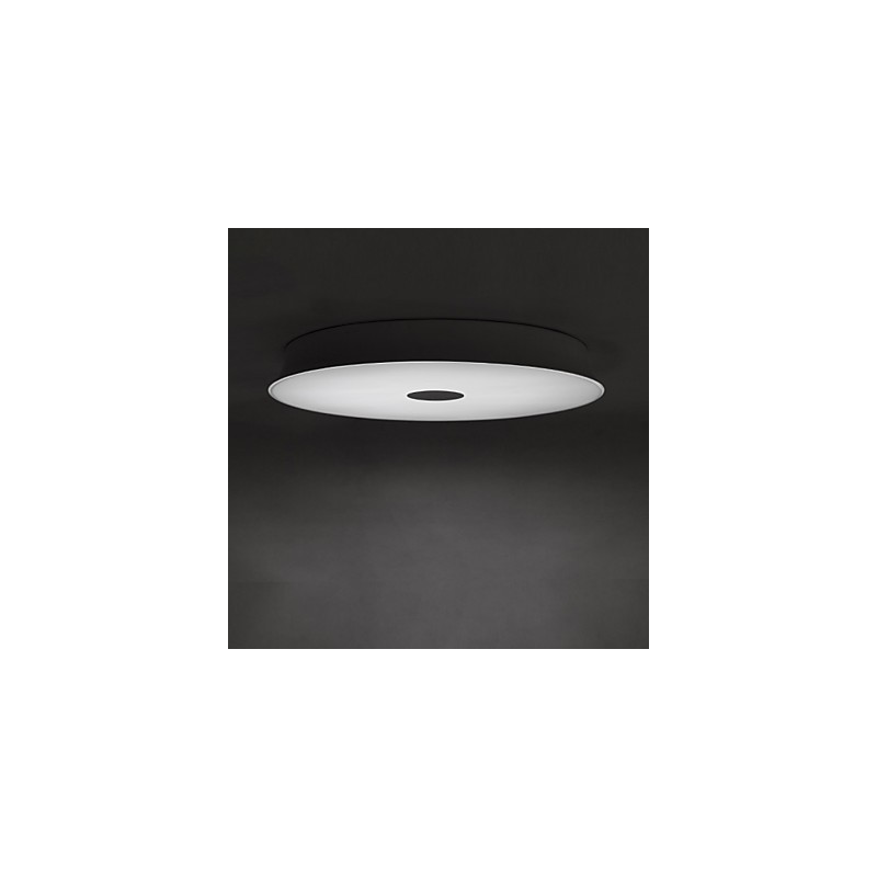 Plafoniera a filo moderna contemporanea in metallo 44 cm LED