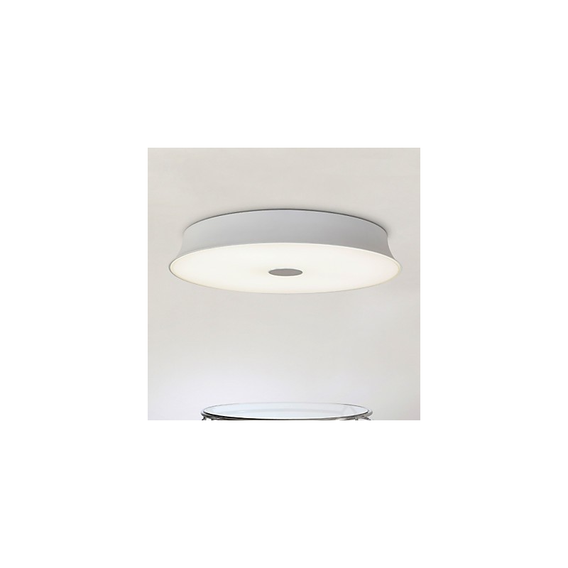 Plafoniera a filo moderna contemporanea in metallo 44 cm LED