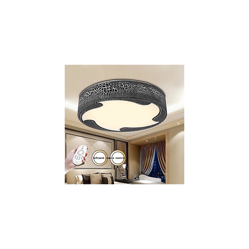 Plafoniera a filo moderna in metallo con 2 LED integrati 36 W
