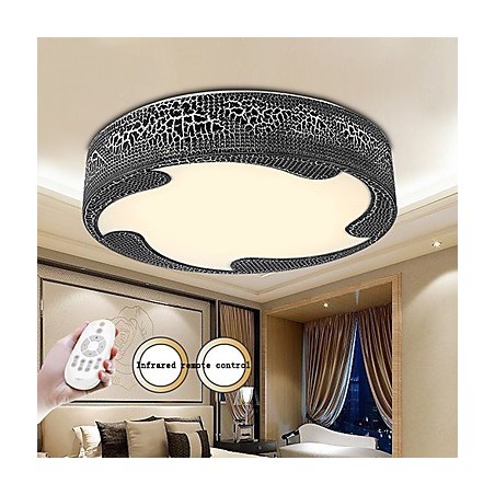 Plafoniera a filo moderna in metallo con 2 LED integrati 36 W