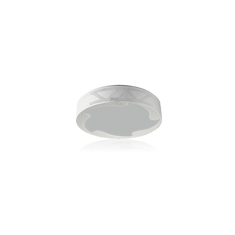 Plafoniera a filo moderna in metallo con 2 LED integrati 36 W
