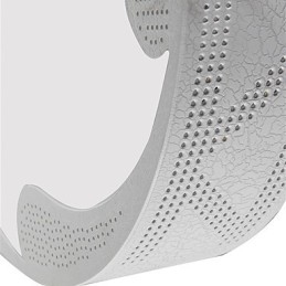 Plafoniera a filo moderna in metallo con 2 LED integrati 36 W