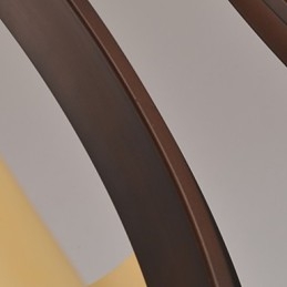 Lampadario classico in metallo dipinto stile retrò tradizionale