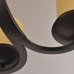 Lampadario classico in metallo dipinto stile retrò tradizionale
