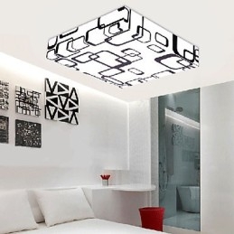 Plafoniera a filo LED moderna contemporanea multicolore 48 cm