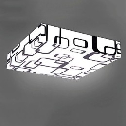 Plafoniera a filo LED moderna contemporanea multicolore 48 cm