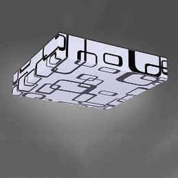 Plafoniera a filo LED moderna contemporanea multicolore 48 cm
