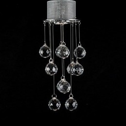 Plafoniera moderna in cristallo GU10 35 cm
