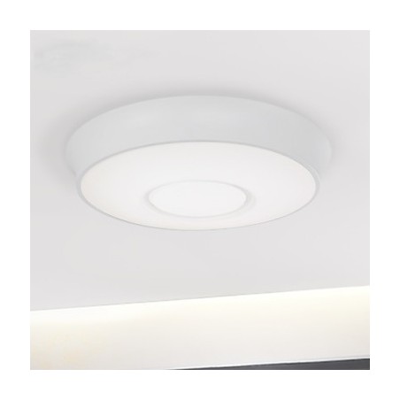 Plafoniera LED da soffitto moderna bianca 44 cm