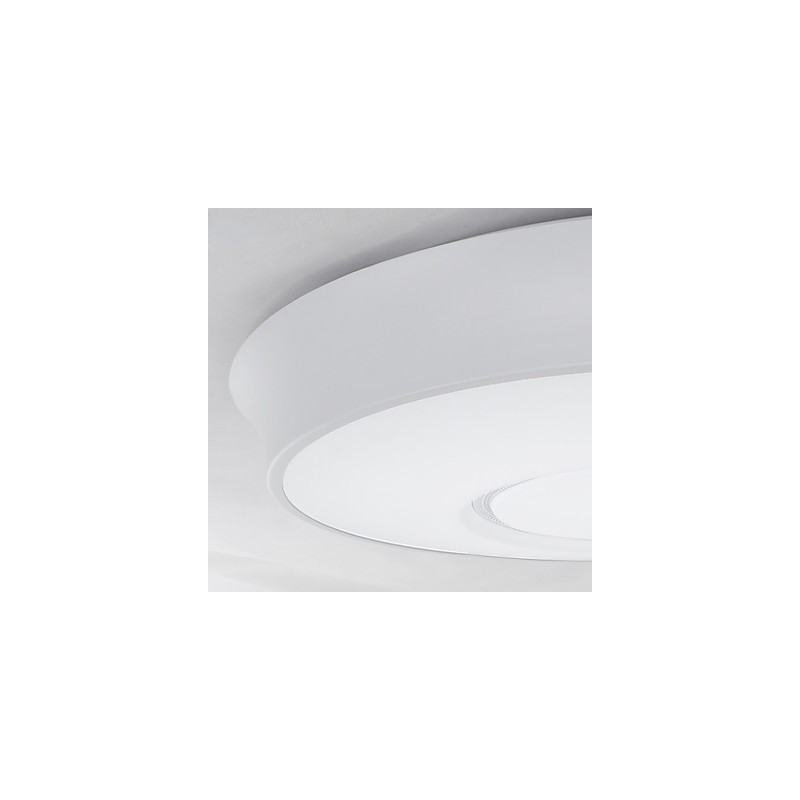 Plafoniera LED da soffitto moderna bianca 44 cm