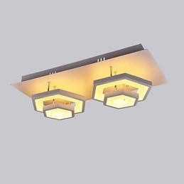 Lampada a sospensione lineare moderna in acrilico 40 W 3 lampadine