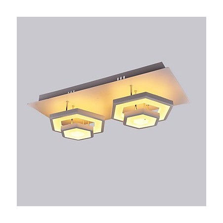 Lampada a sospensione lineare moderna in acrilico 40 W 3 lampadine