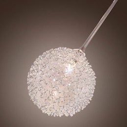 Plafoniera da soffitto G4 12 luci in ferro con paralumi in alluminio