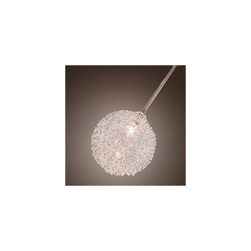Plafoniera da soffitto G4 12 luci in ferro con paralumi in alluminio