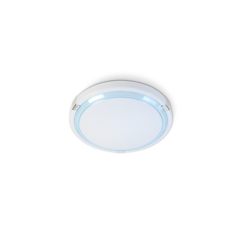 Plafoniera a filo LED europea contemporanea in acrilico con 3 lampadine incluse