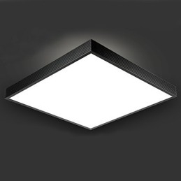 Plafoniera moderna contemporanea da montaggio a filo con 3 luci LED integrate