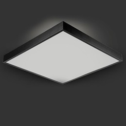 Plafoniera moderna contemporanea da montaggio a filo con 3 luci LED integrate