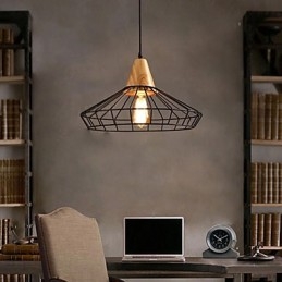 Lampadario mini tradizionale classico retrò in metallo