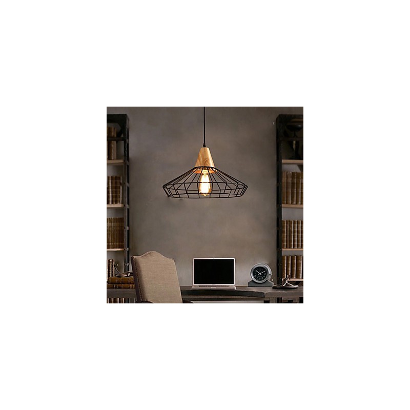 Lampadario mini tradizionale classico retrò in metallo