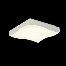 Plafoniera da soffitto moderna 1 luce LED integrato 40 cm