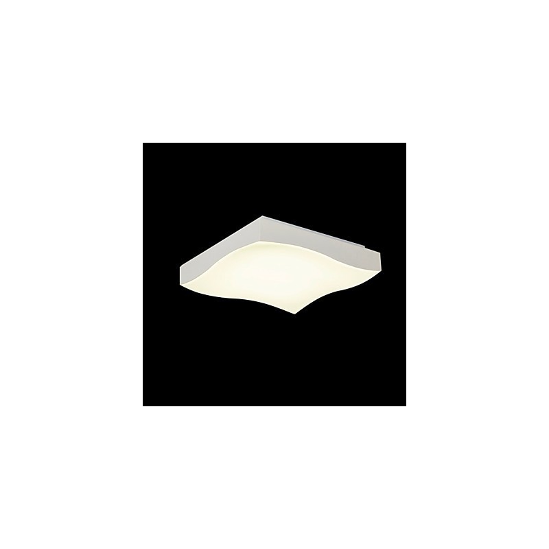 Plafoniera da soffitto moderna 1 luce LED integrato 40 cm