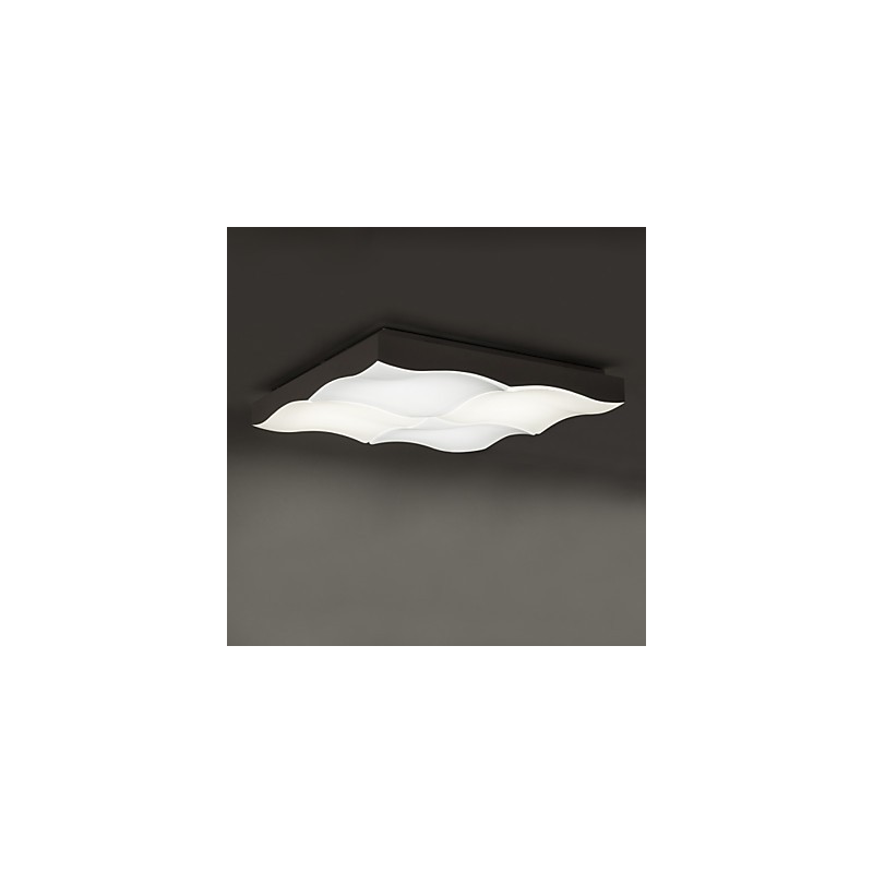 Plafoniera da soffitto moderna 1 luce LED integrato 40 cm