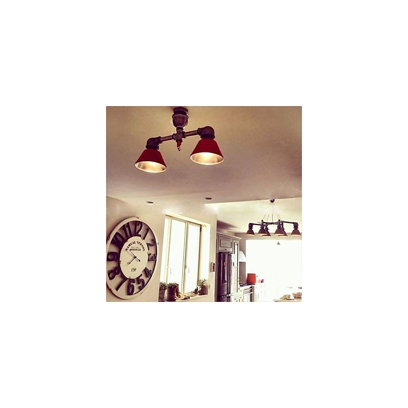 Faretti a filo vintage in metallo stile country