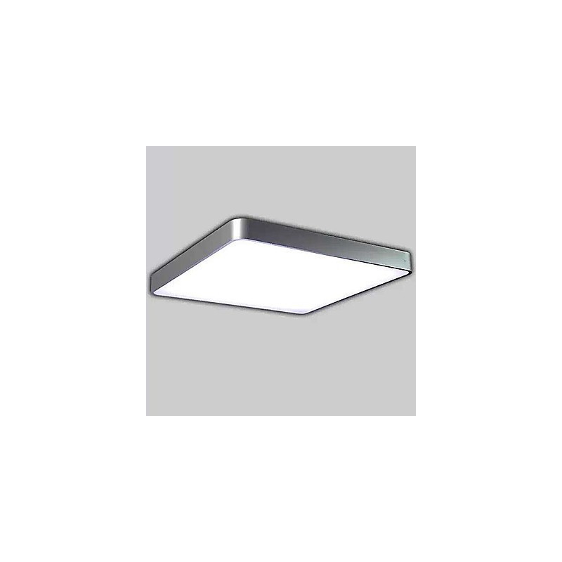 Plafoniera a filo moderna contemporanea in metallo, LED integrato 18 W, 45 cm