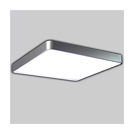 Plafoniera a filo moderna contemporanea in metallo, LED integrato 18 W, 45 cm