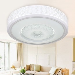 Plafoniera LED a filo moderna bianca 22W 3 luci