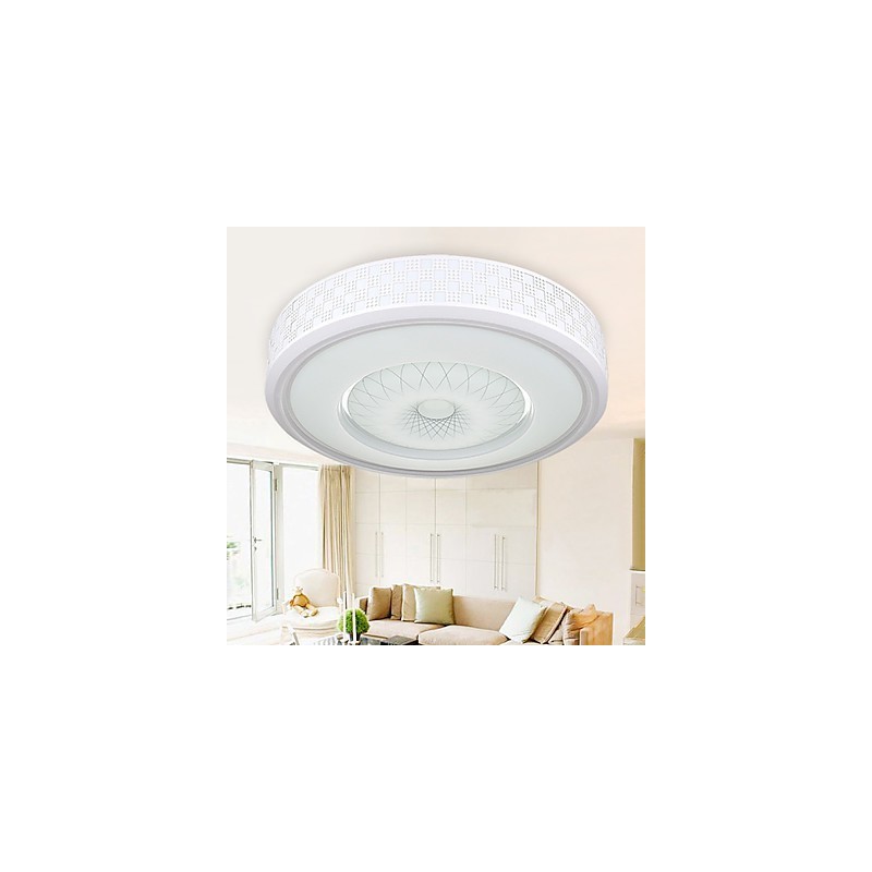 Plafoniera LED a filo moderna bianca 22W 3 luci