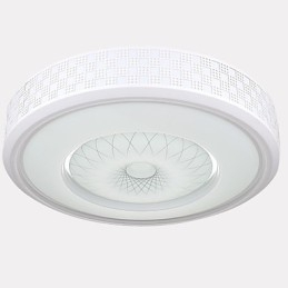 Plafoniera LED a filo moderna bianca 22W 3 luci