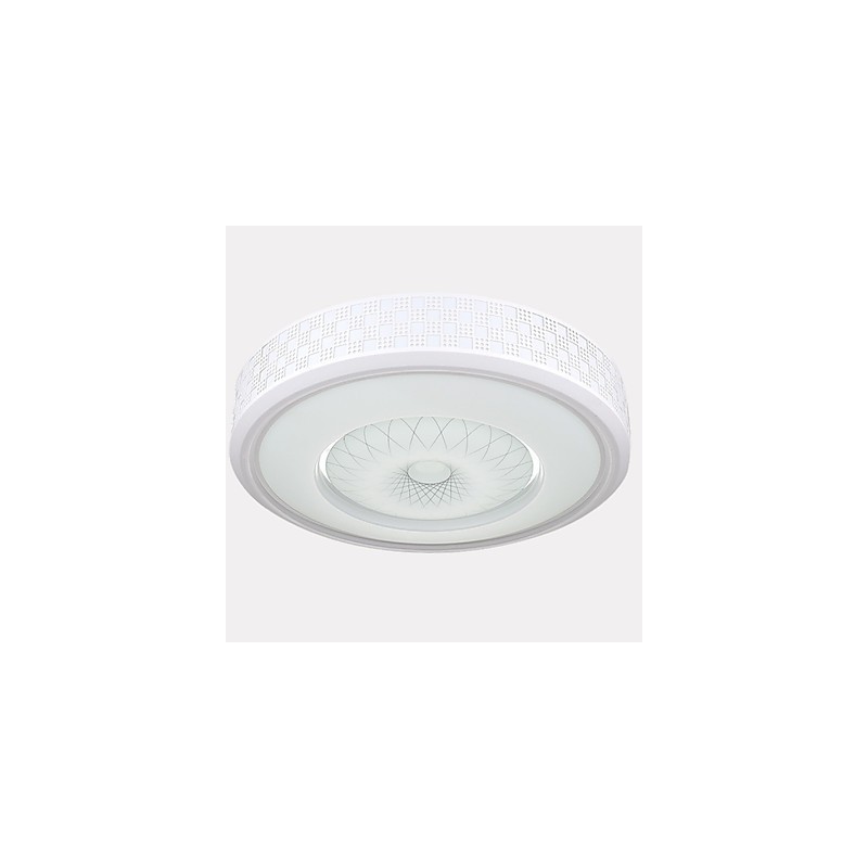 Plafoniera LED a filo moderna bianca 22W 3 luci