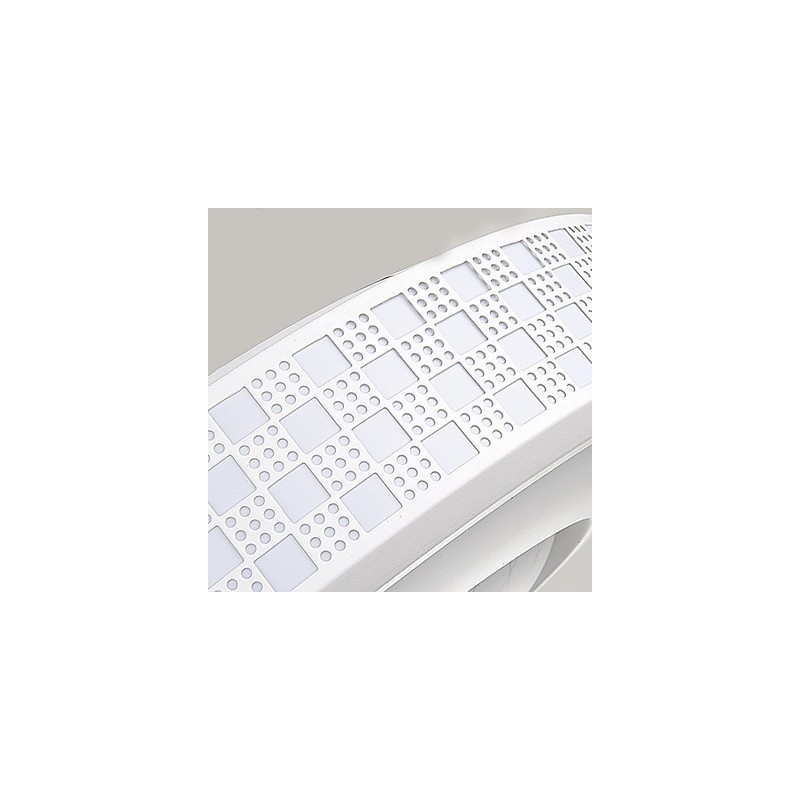 Plafoniera LED a filo moderna bianca 22W 3 luci