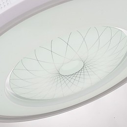 Plafoniera LED a filo moderna bianca 22W 3 luci
