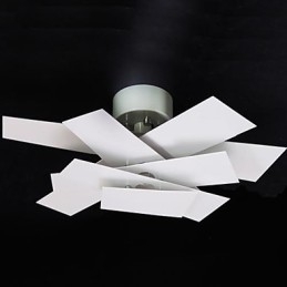 Plafoniera da incasso bianca moderna in acrilico